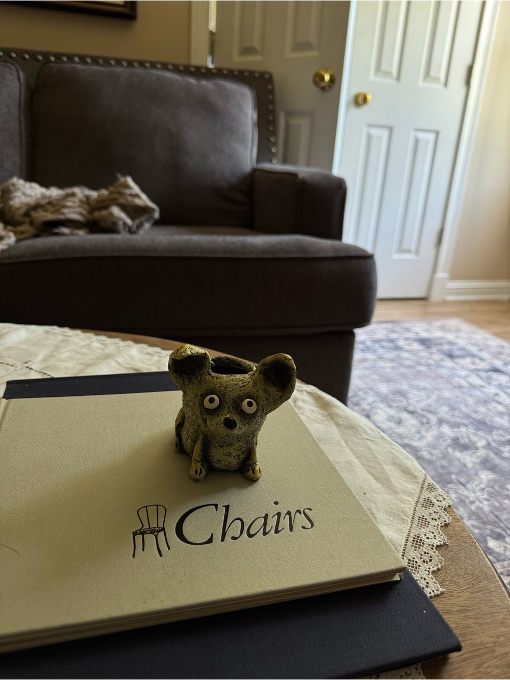 Blob small silly dog planter chihuahua